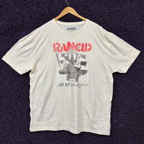 Rancid And Out Come The Wolves Album Punk Band T-Shirt XXL - Picture 1 of 4